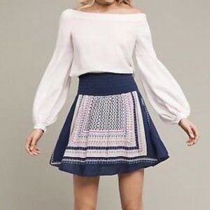 Anthropologie Poppy Bell Blouse